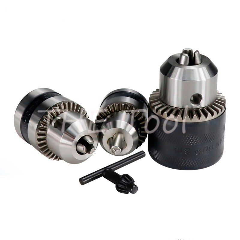 1set morse cone MT1 MT2 MT3 MT4 B10 B12 B16 B18 light Duty key Drill Chuck 0.6-6mm 1.5-13mm 1-10MM Taper Arbor CNC machine