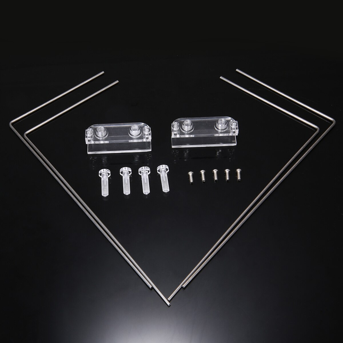 Fish Tank Light Bracket Stainless Steel Tank Water Lamp Bracket Retractable Height controllable Fits for Aquarium