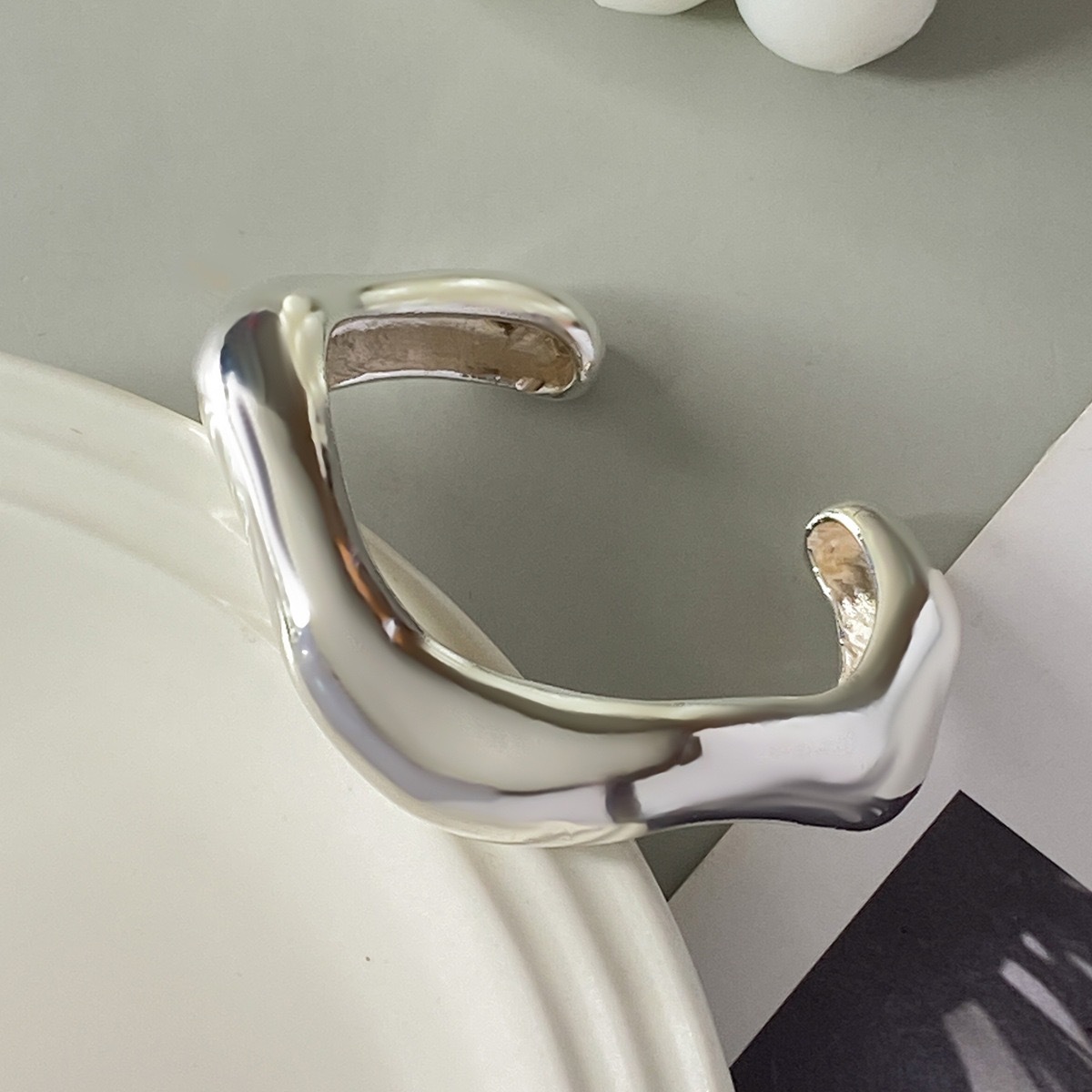 KMVEXO Punk Vintage Onregelmatige Chunky Manchet Armbanden voor Vrouwen Verklaring Glanzende Armbanden Armbanden Pulseras Steampunk Mannen Sieraden: Goud-kleur