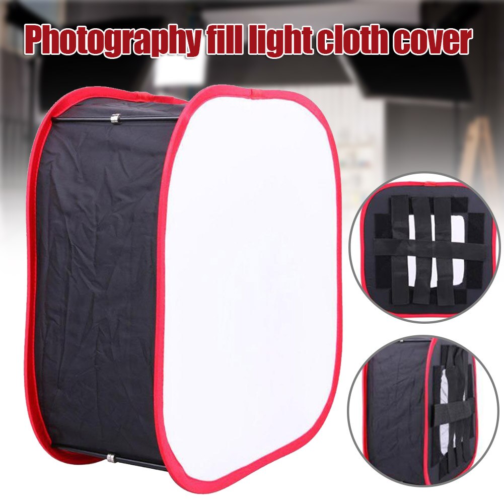 Universal Opvouwbaar Flexibele Flash Light Inklapbare Softbox Diffuser Fotografie Vulling Licht Lamp Led Zacht Licht: Default Title