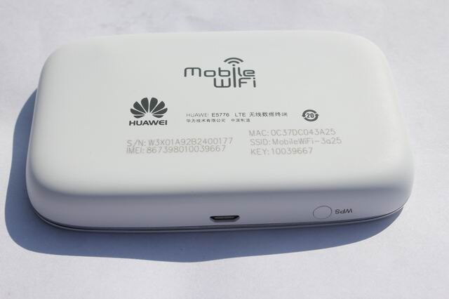 Huawei E5776s-860 FDD zespół7 (2600) Mhz TDD1900/2300/2600 Mhz (zespół38/39/40) 150 mb/s modem MiFi LTE