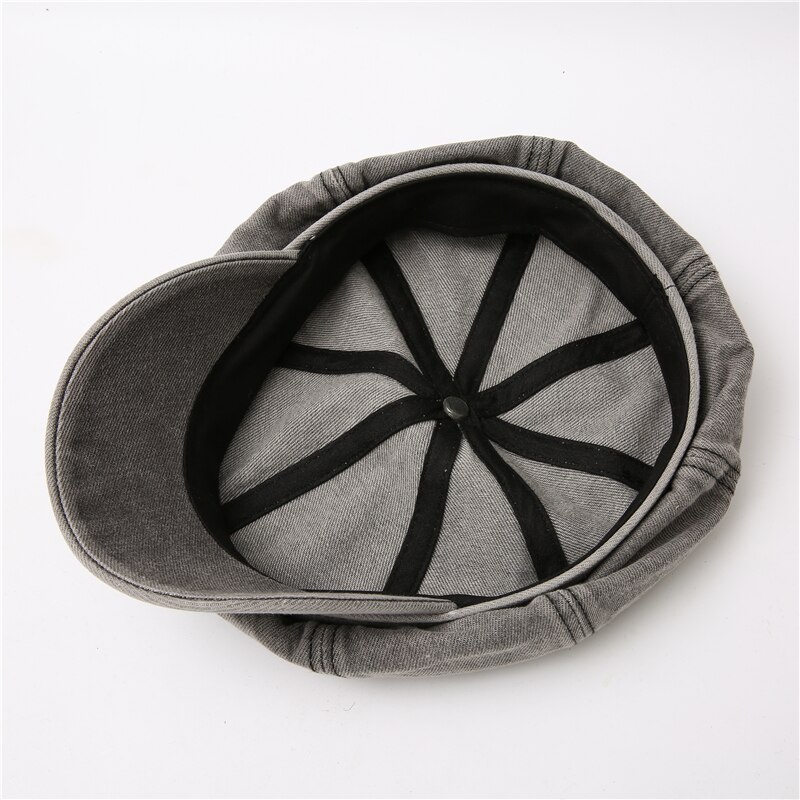 Autumn Winter Hats for Women Solid Plain Octagonal Newsboy Cap Men Ladies Casual Wool Hat Winter Beret Women Painter Cap