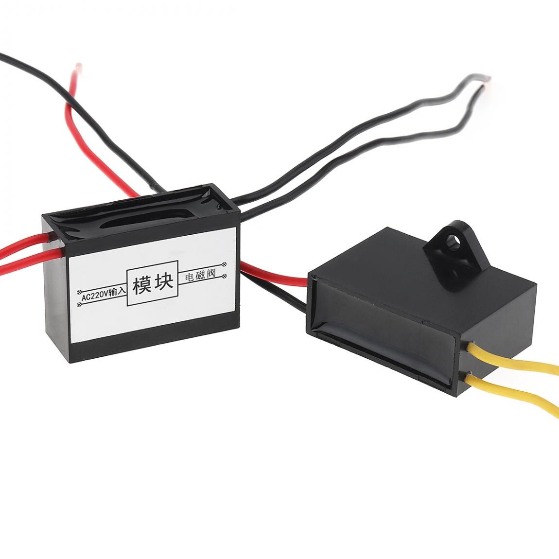 Válvula Solenoide Módulo de ahorro de energía 4 cables AC220V DC24V DC12V 24h trabajo de energía de largo tiempo sin piezas de válvula de calor