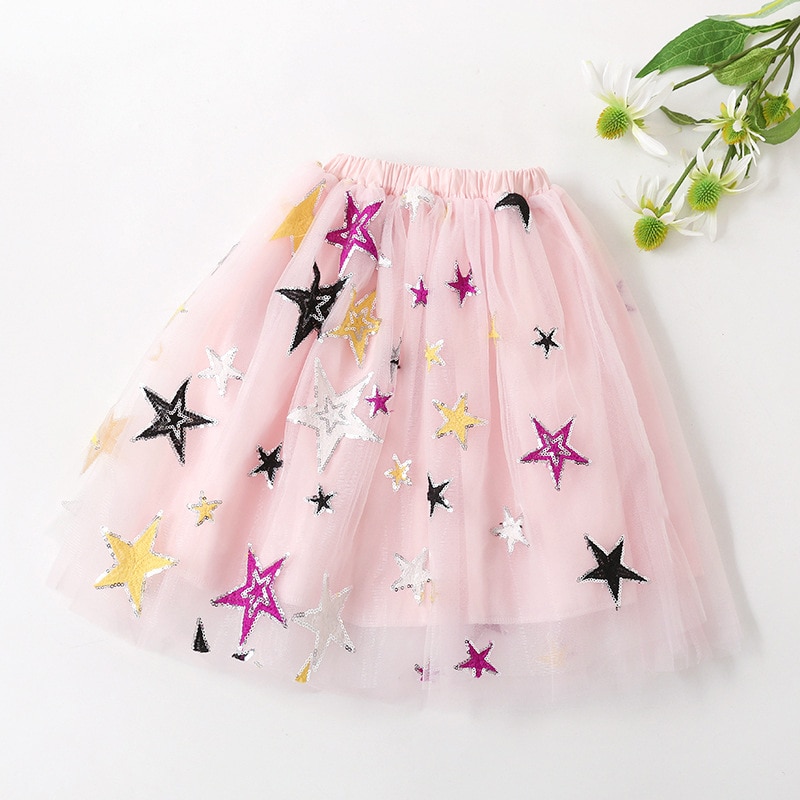 Babyinstar Baby Mädchen Ballettröckchen Ballkleid Felsen freundlicher Ballett Pettiskirt Baby Mädchen Felsen Prinzessin Tüll Partei Stickerei Röcke Kind