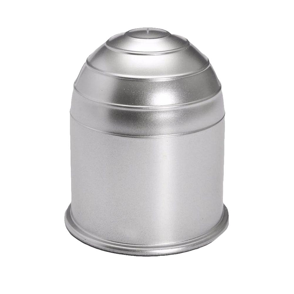 Universal 1pc 50mm galvaniseret plastik kuglekuglekasse køretøjstrækdæksel krom kuglebeskyttende kuglekasse nem at bruge