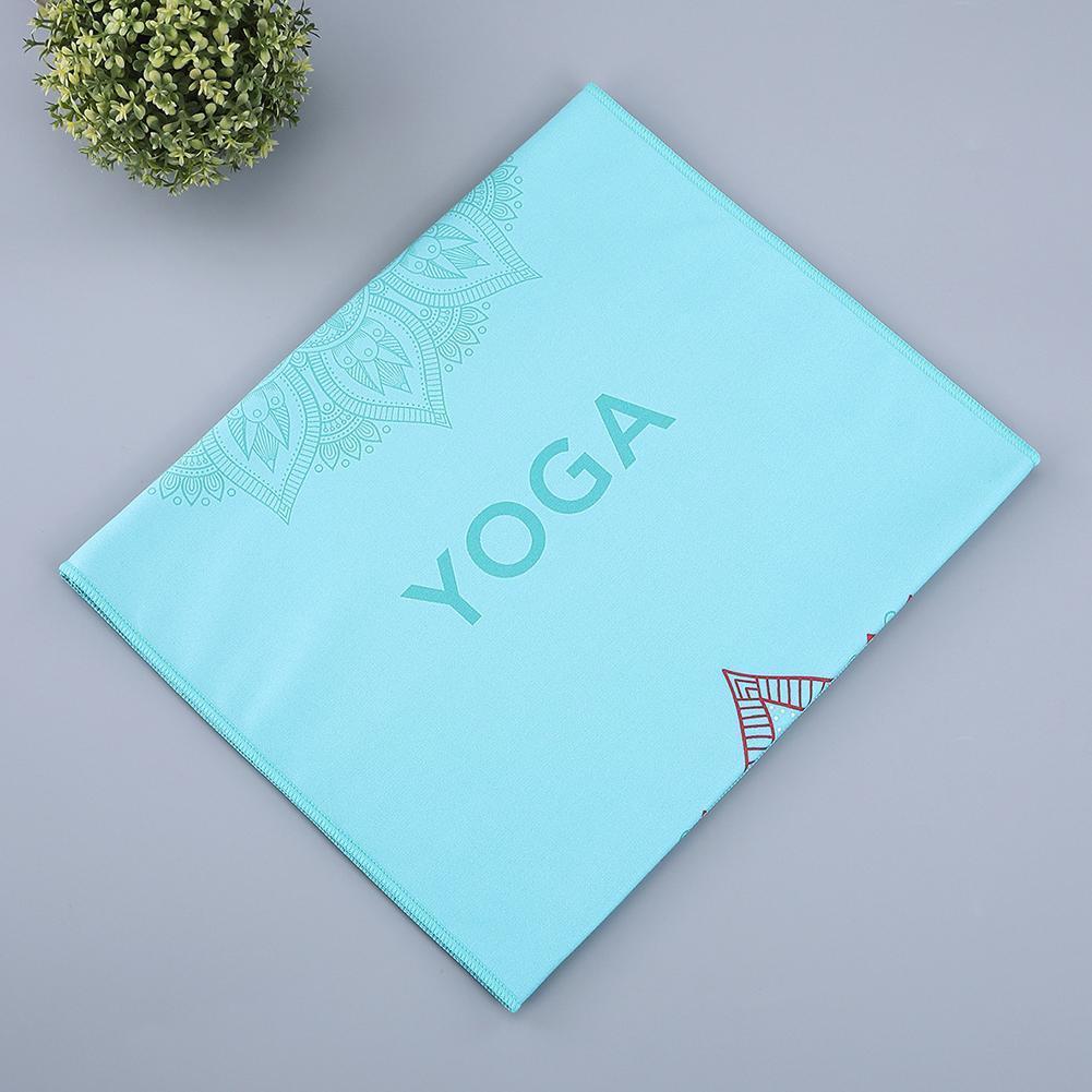 Coperte antiscivolo per tappetino Yoga 30*100cm asciugamano Fitness sport tappetino da viaggio Pilates Home Pattern Yoga allenamento Quick-dryi J1p2