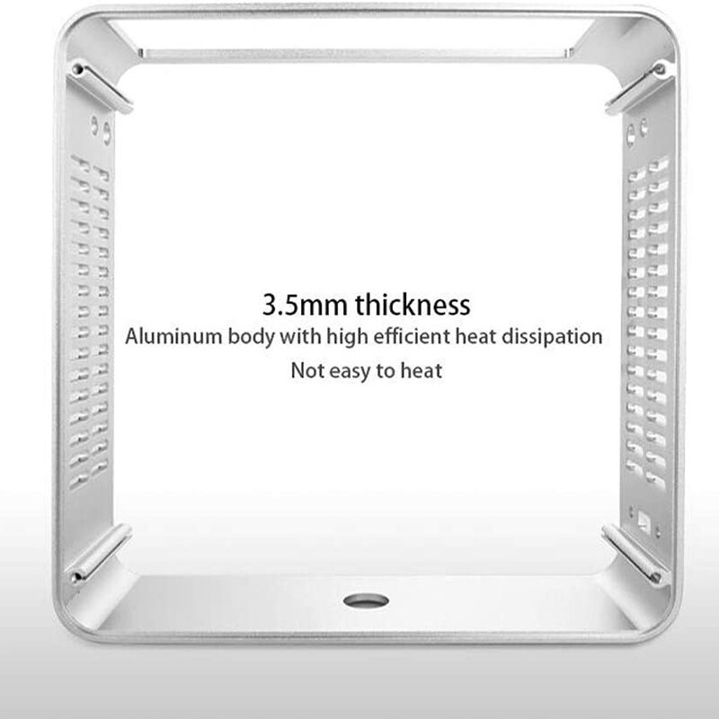 H80S Htpc Chassis Case Cooling Mini Itx Slim Office Home Gaming Praktische Aluminiumlegering Case Voor Pc Computers