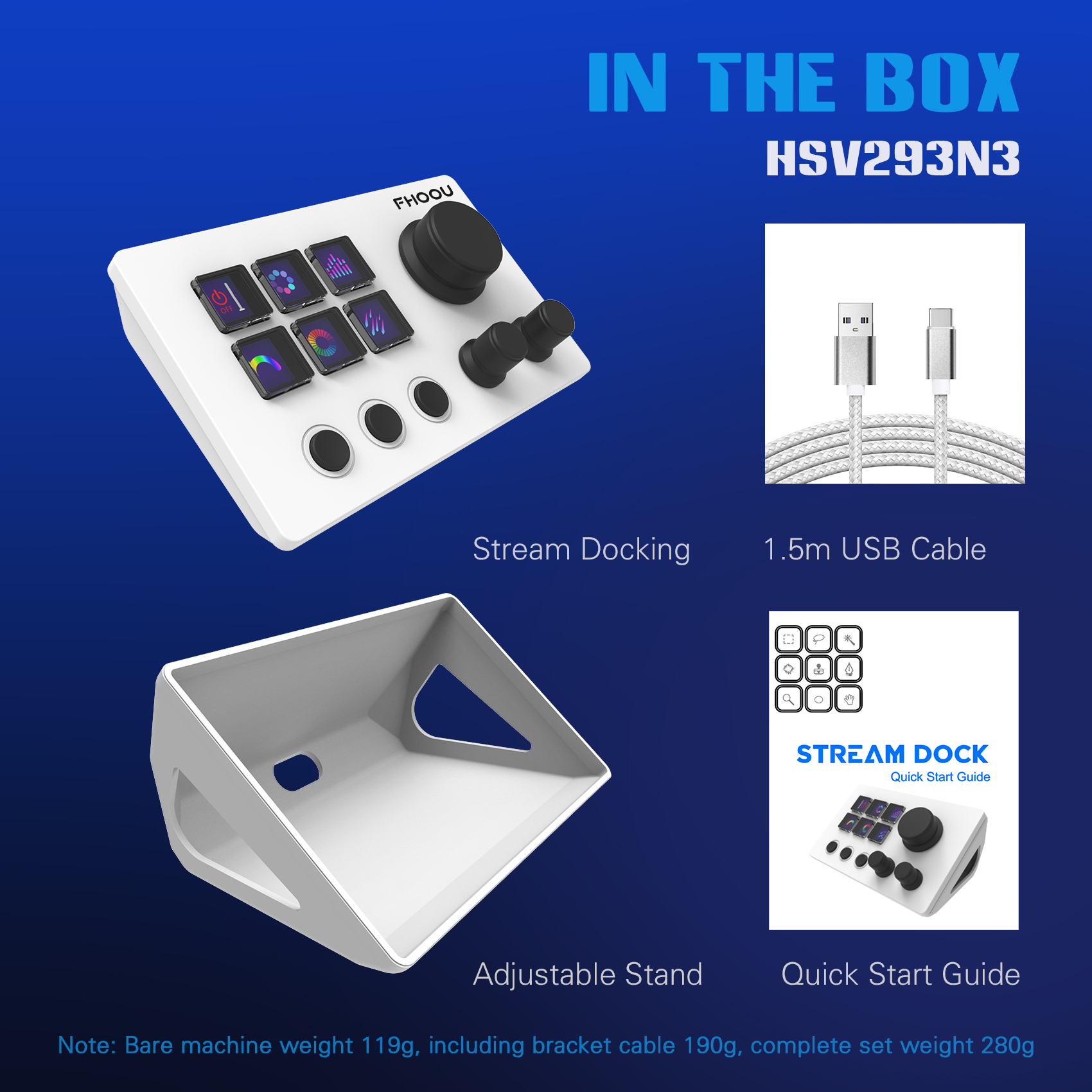 Mirabox N3 Streamdeck Keypad Screen Knob Customization Macro Mini Keyboard Visual Desktop Console For Desktop Computer