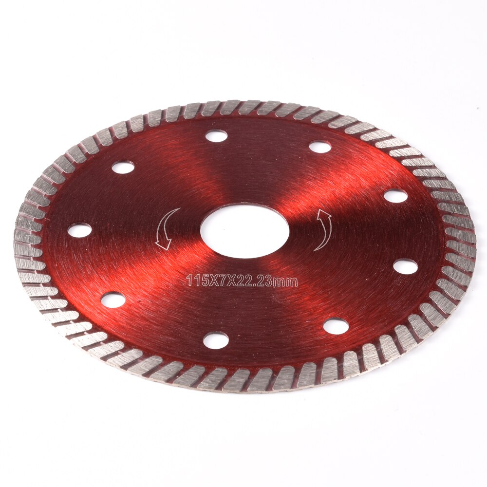 Skære porcelæn fliser turbo tynde keramiske hjul marmor diamant vinkelsliber sav mursten ​105/115/125mm blade skive murværk