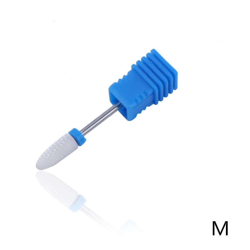 Limes à ongles électriques, forets à ongles, fraises pour manucure, broyeur en céramique, polissage des ongles, pédicure, tête de ponçage, outils pour nail art: M