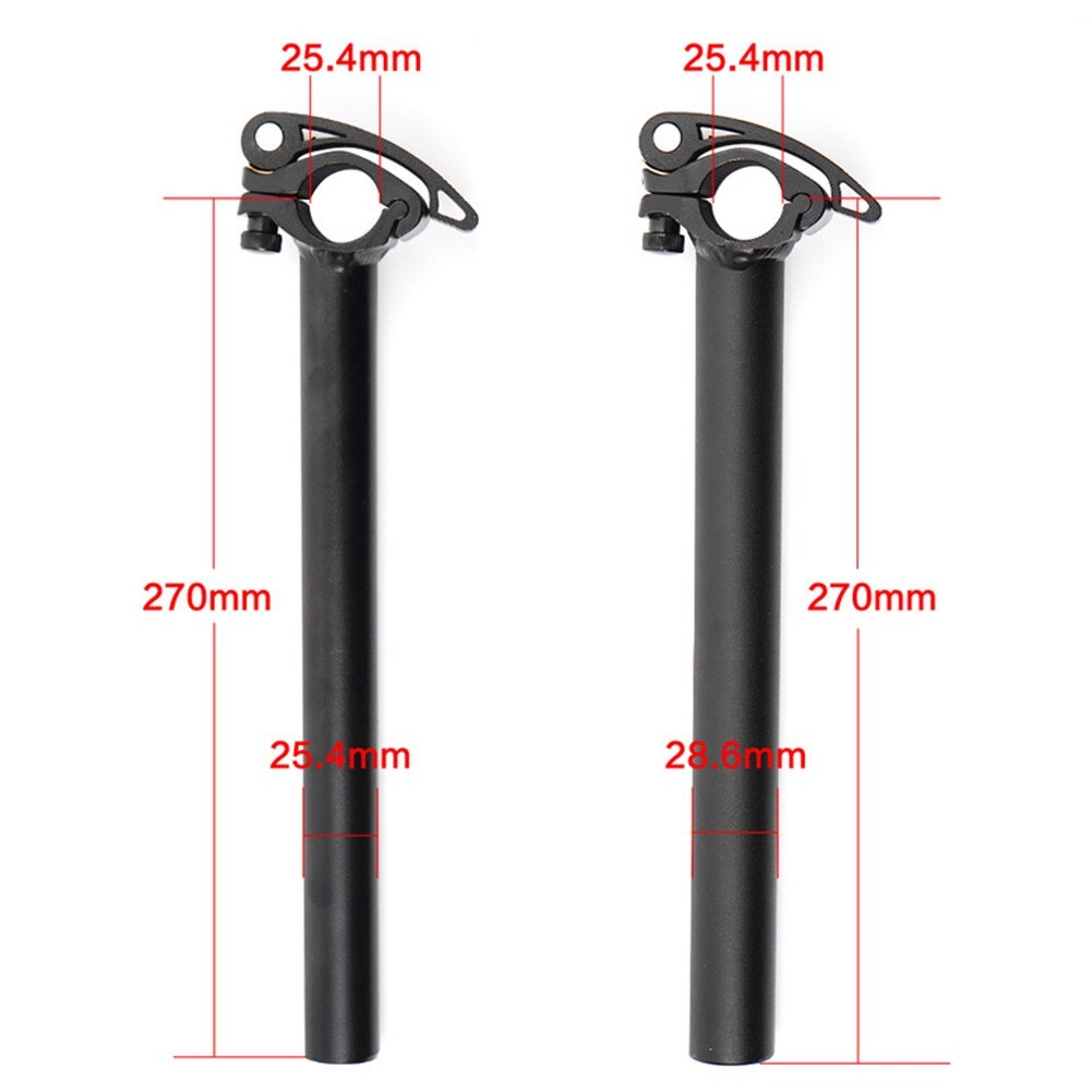 Folding Electric Vehicle Riser 28.6 Aluminum Alloy Bicycle Folding Riser Handle Bar Quick-Release Bike Adjustable Front Risers