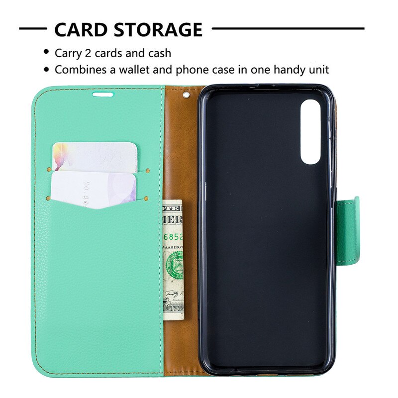Voor Samsung Galaxy A7 Case Leather Flip Case Galaxy A750 SM-A750F Coque Wallet Telefoon Cover Voor Samsung A7 Een 7 Capa