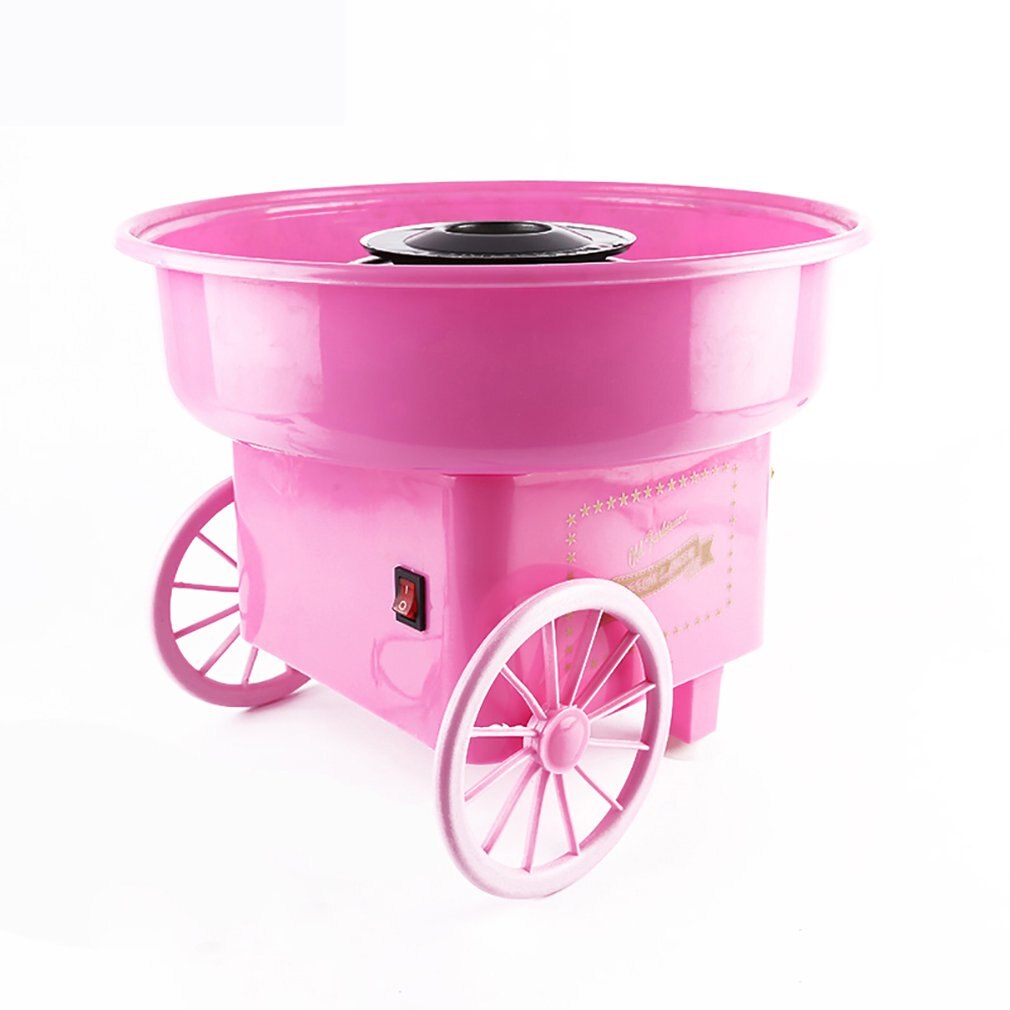 Retro Marshmallow Machine Mini Draagbare Huishoudelijke Suikerspin Maker Machine Stijlvolle Eenvoudige Suikerspin Machine: Default Title