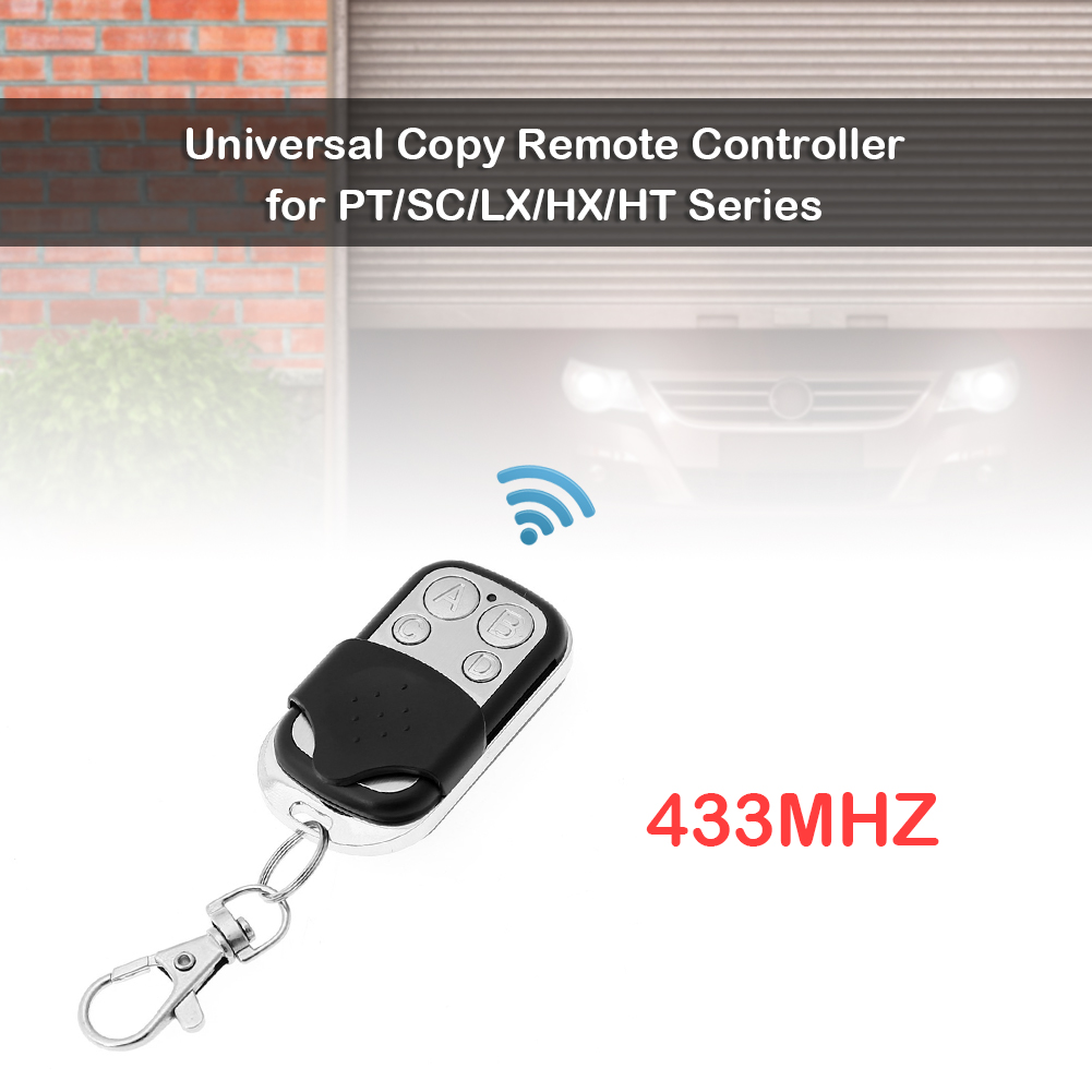 5 pçs duplicador de controle remoto 4 botões 433mhz duplicador abridor de porta substituição universal sem fio portátil para portão garagem