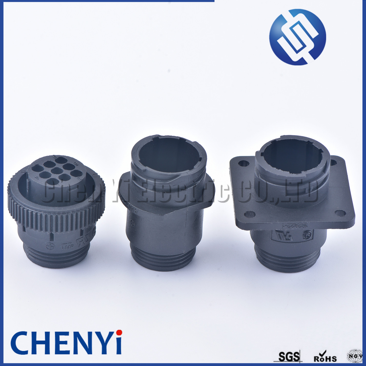 Spina circolare nera per cablaggio aeronautico SMT maschio femmina a 9 spillo con terminali 182663 -1 182645 -1 182922 -1 183079 -1