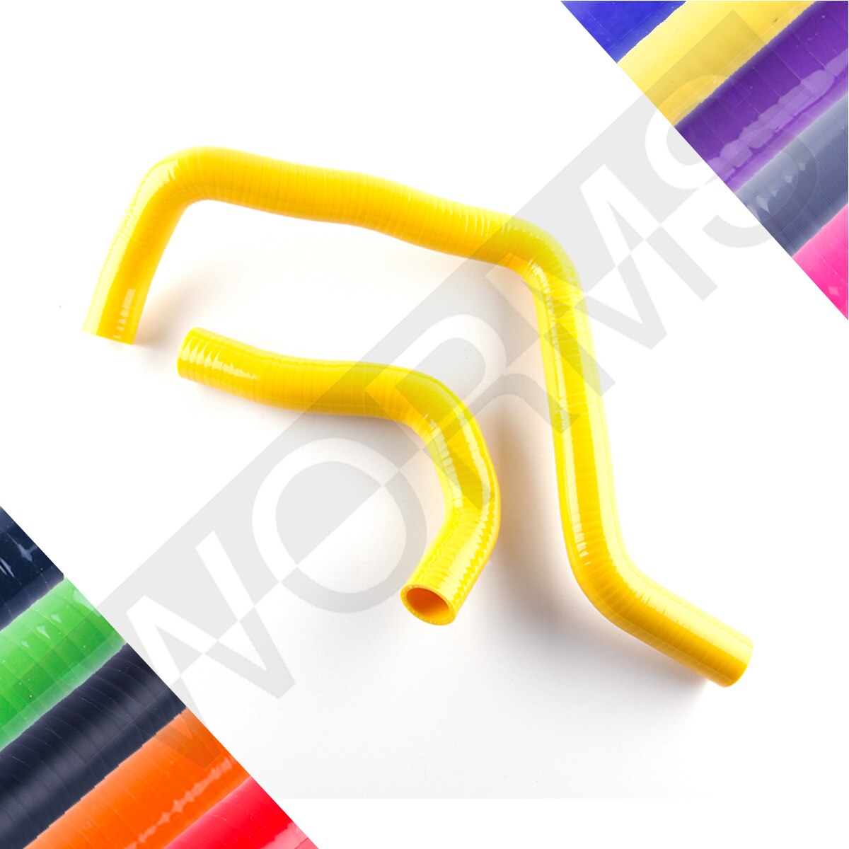 For Honda Acura Integra LS RS GS SE GSR 1994-2001 1995 1996 1997 1998 1999 2000 2001 Silicone Radiator Coolant Hose Kit: Yellow
