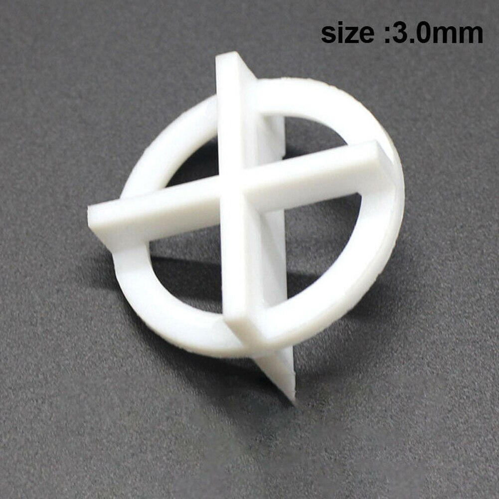 100pcs Tile Alignment Cross Removable Tile Leveling Plastic Tile Slit Locator Floor Laying Leveling System Base Cap Spacer