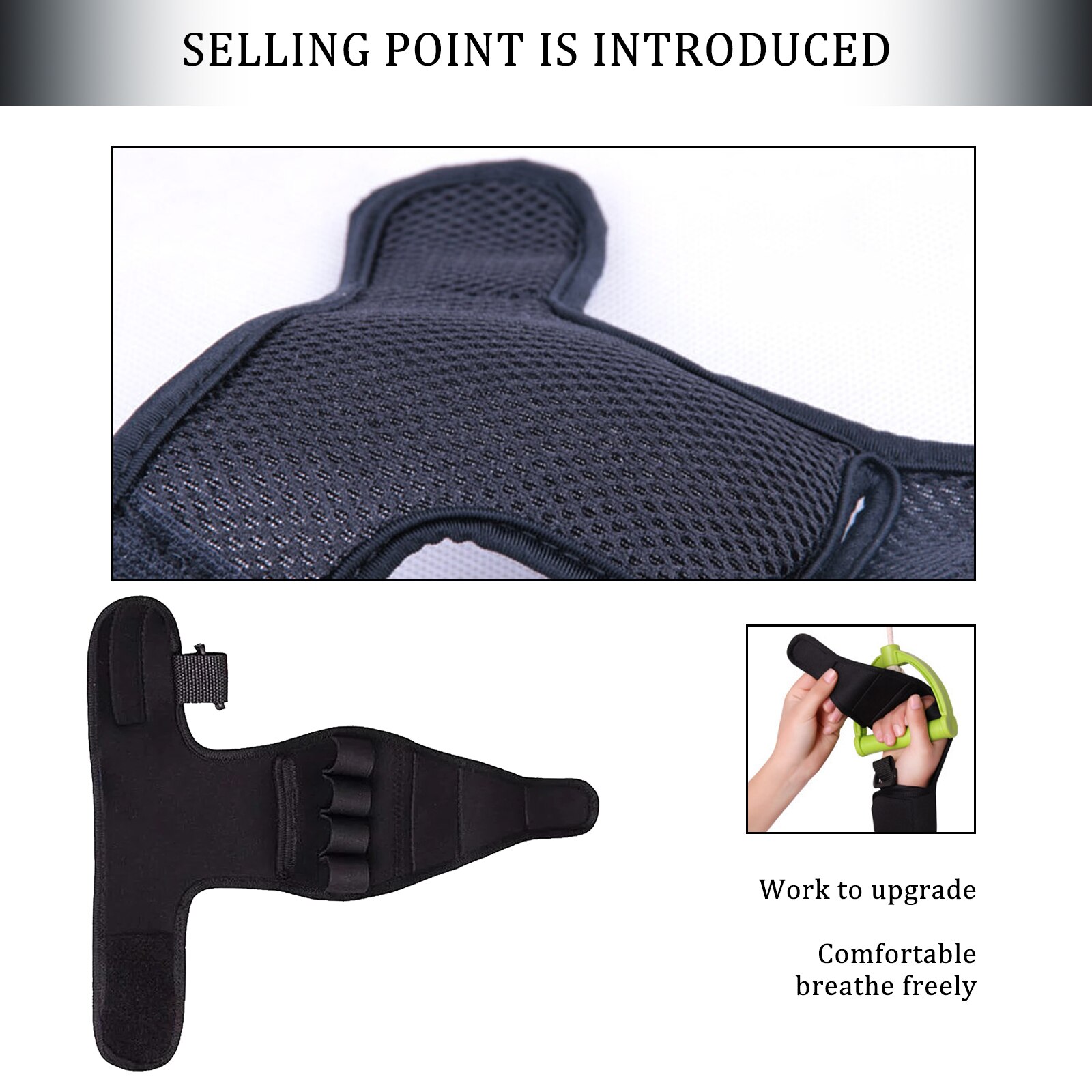 Fitness Handschoenen Anti-Spasticiteit Vinger Revalidatie Extra Handschoenen Spalk Vinger Herstel Grip Impairment Fitness Grip