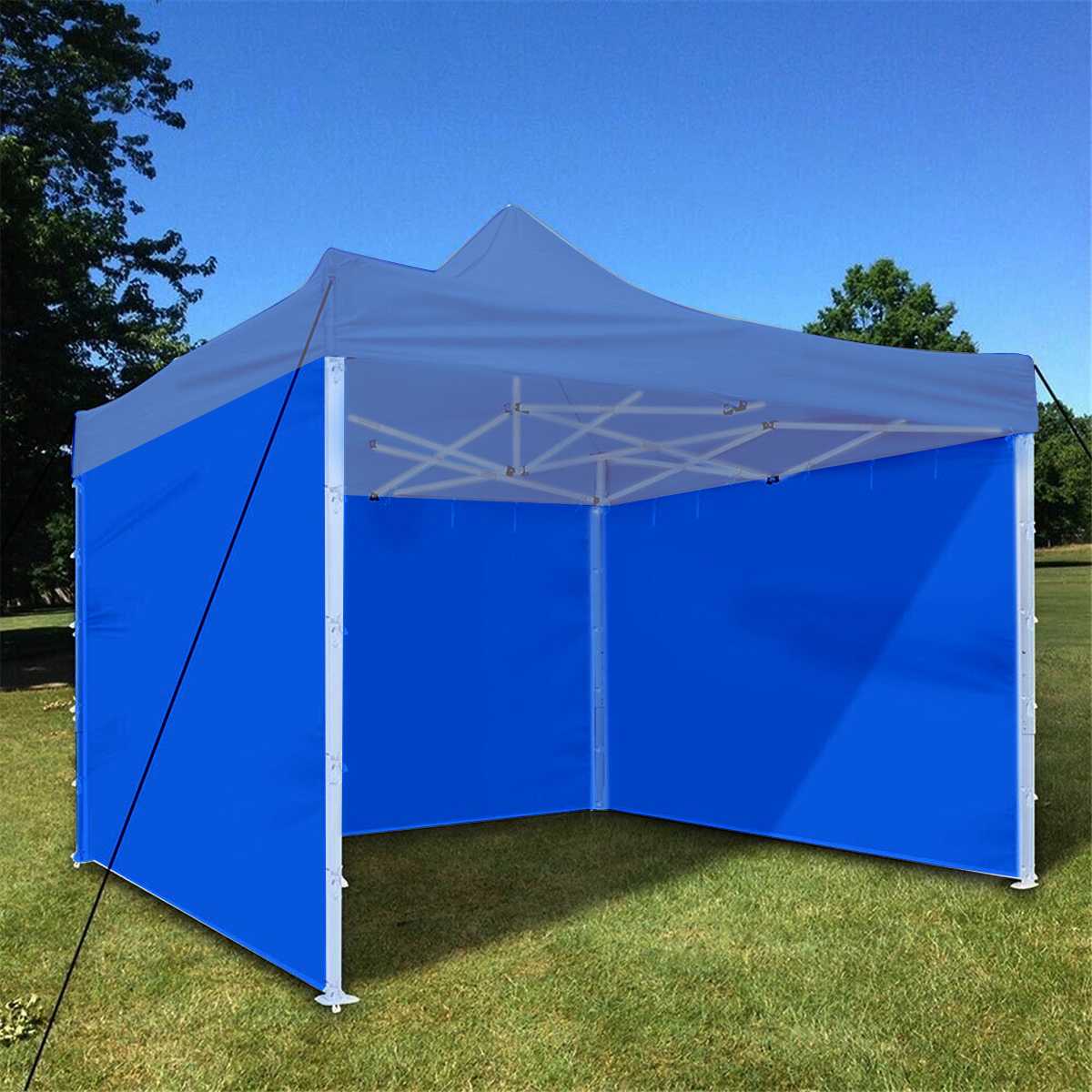 3x3m Oxford Cloth Party Tent Side Walls Waterproof Garden Patio Outdoor Canopy Sun Wall Sunshade Shelter Tarp Sidewall Sunshade