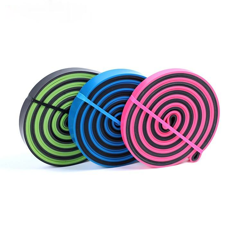 Dual Color Resistance Bands Pull Up Assisted Band Loop for Pull-ups Stretching Exercise Unisex Rubber Fitness Gym Exercise