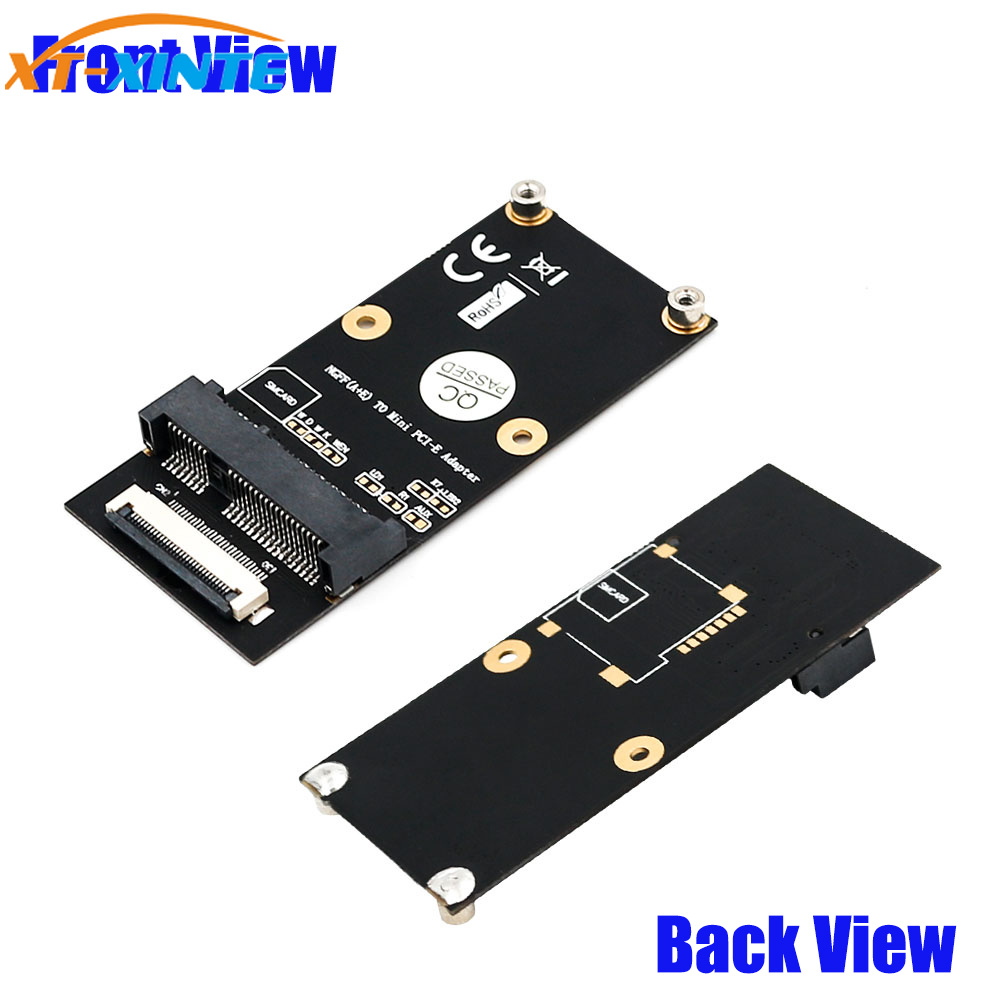 Adaptateur WiFi sans fil M.2 pour clé NGFF A/E/A + E vers Mini PCI-E, câble FPC, pour carte réseau Mini PCI-E pleine grandeur