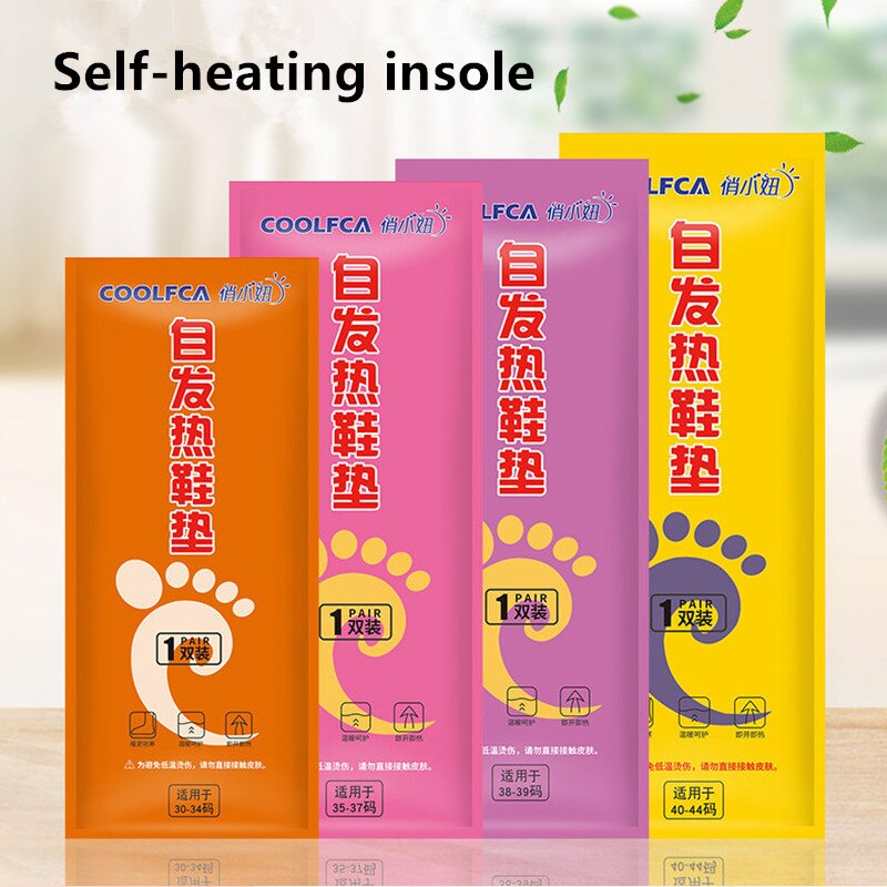5/10 Winter Self-heating Insoles Boots Foot Warmer Heating Pads No Need For Electric In