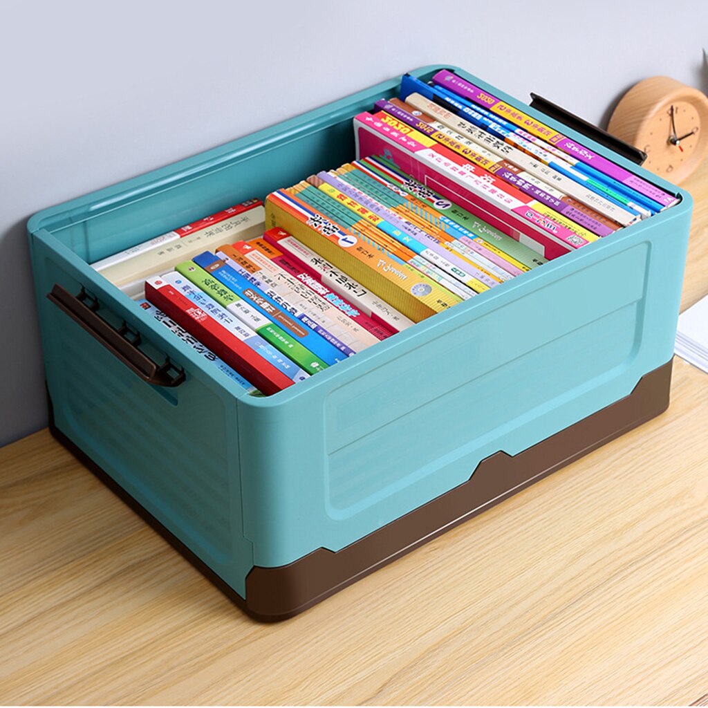 Foldable Storage Box Clothes Organizer Toys Plastic Tool Box Foldable Book Storage Box PP Material Plastic Tool Box