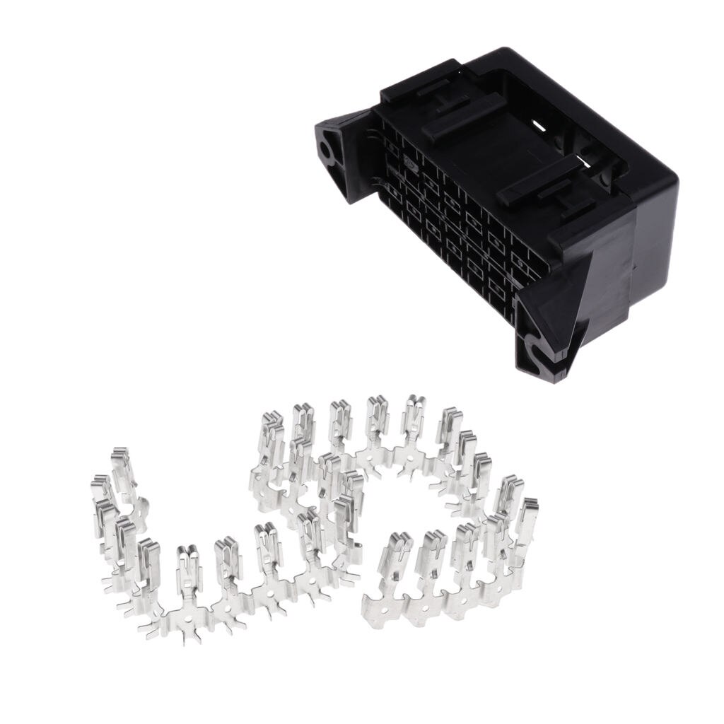 Universal Car Vehicle Boat Truck 14 Way Blade Fuse Box Holder W/ Terminals