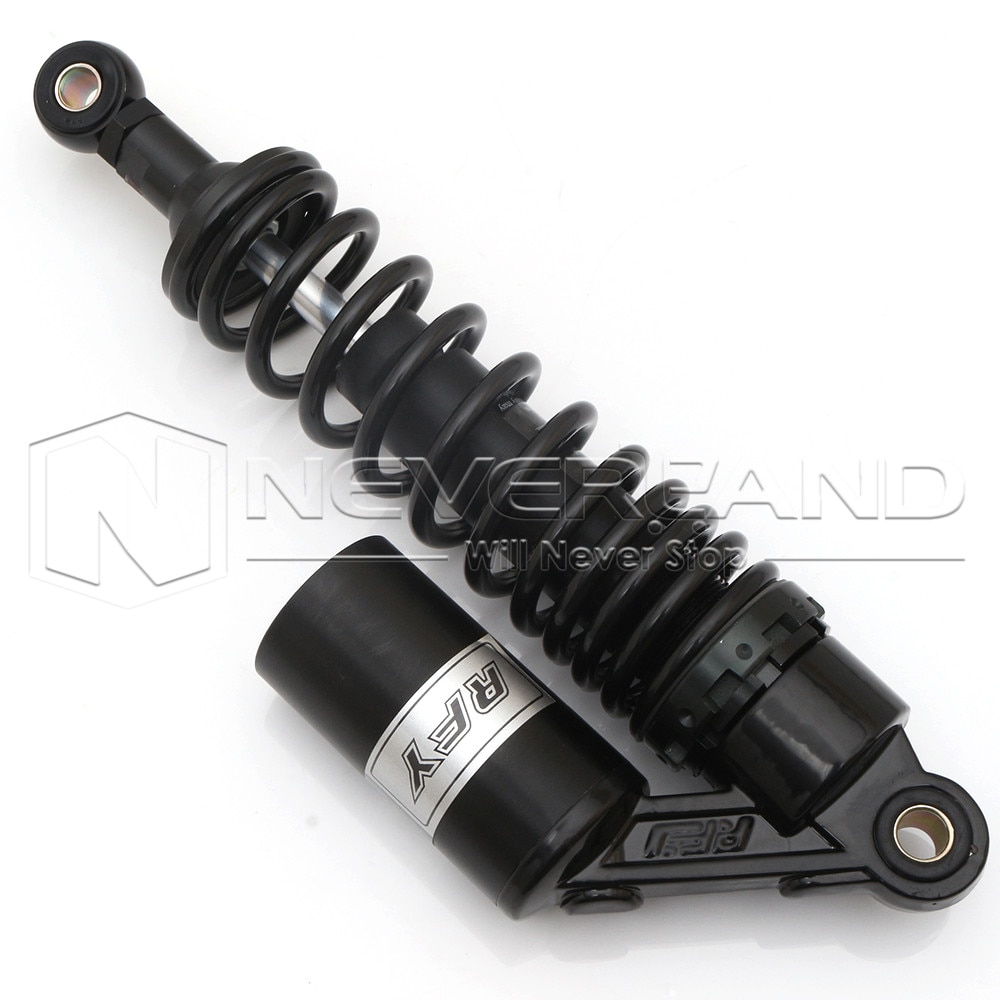 Amortiguador para moto, suspensión trasera, ATV, Quad Scooter, Motor de bicicleta tierra D30, negro, 280mm, 320mm, 360mm, 380mm, 440mm