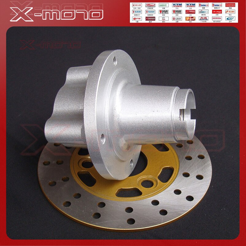 Front Wheel Hub for Z50 Bike 12mm Axle Hole Front Wheel Hub Disc disk Bearing Assembly