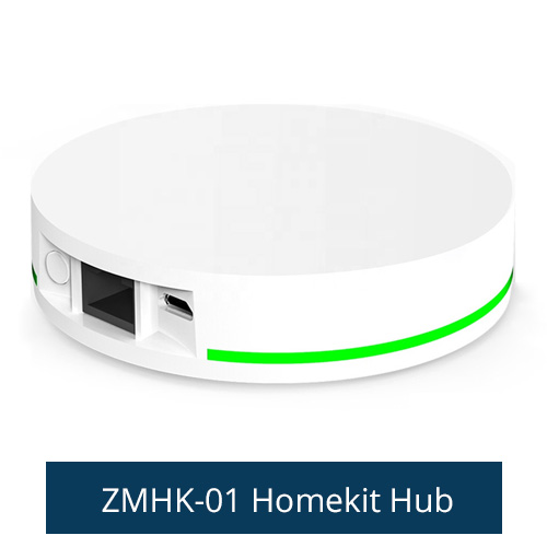 Zemismart Homekit Sensor Kit Tuya Zigbee Hub ZMHK-01 Smart Control PIR Sensor Door Window Sensor Temperature Humidity Sensor: Homekit hub