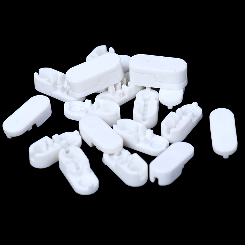 20pcs/lot Plastic Roller Blinds Pull Cord Connector Curtain Chain Connector for Vertical Blinds Joiners Spare Tool Replacement