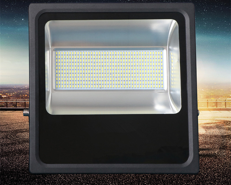 Reflector LED de 80W, 200W, 300W, 600W, impermeable, 85-265V, foco Reflector LED para iluminación exterior, lámpara de jardín