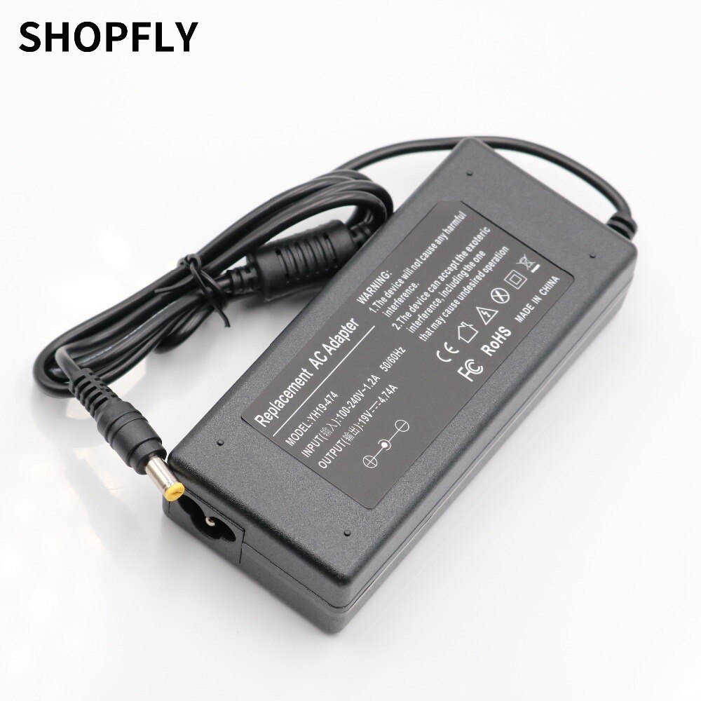 Portable AC Power Cord Adapter for Acer Aspire 5750 5750g 5755 5755g 6920g 6920g 6930g Portable 19v4 Battery Charger.