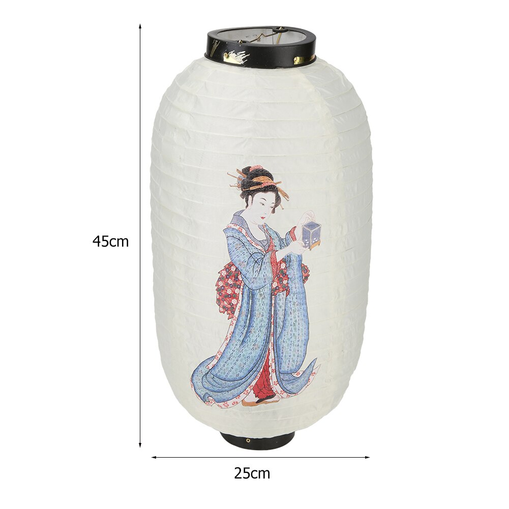 10 inch Japanese Lantern Party Decorative Lanterns Waterproof Bistro Restaurant Chochin Pub Party Decoration: Dark Khaki