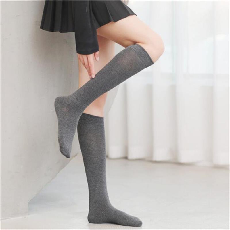 GREENYU Brand Model Cotton Women Socks Stockings Warm Thigh High Over the Knee Socks Long Cotton Sweat-absorbing Stockings