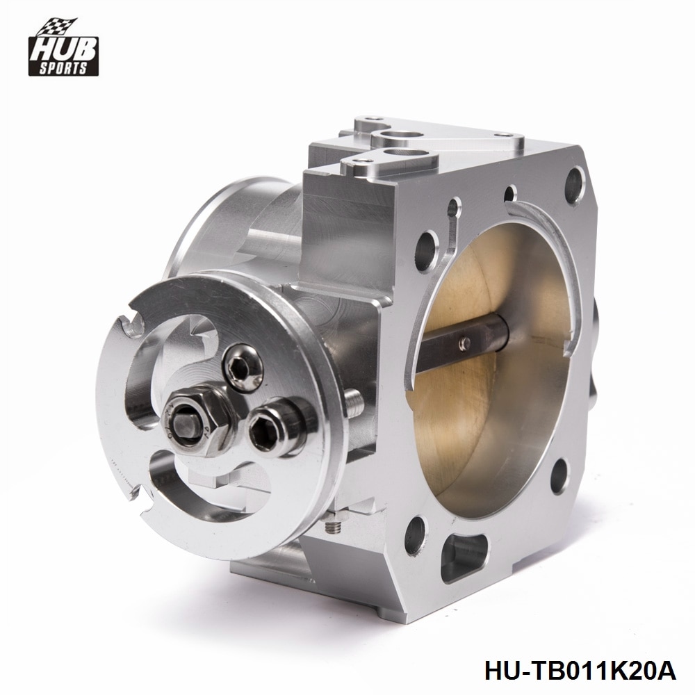 Aluminum Intake Manifold 70mm Throttle Body Silver For Honda/Acura K-Series manifold HU-TB011K20A