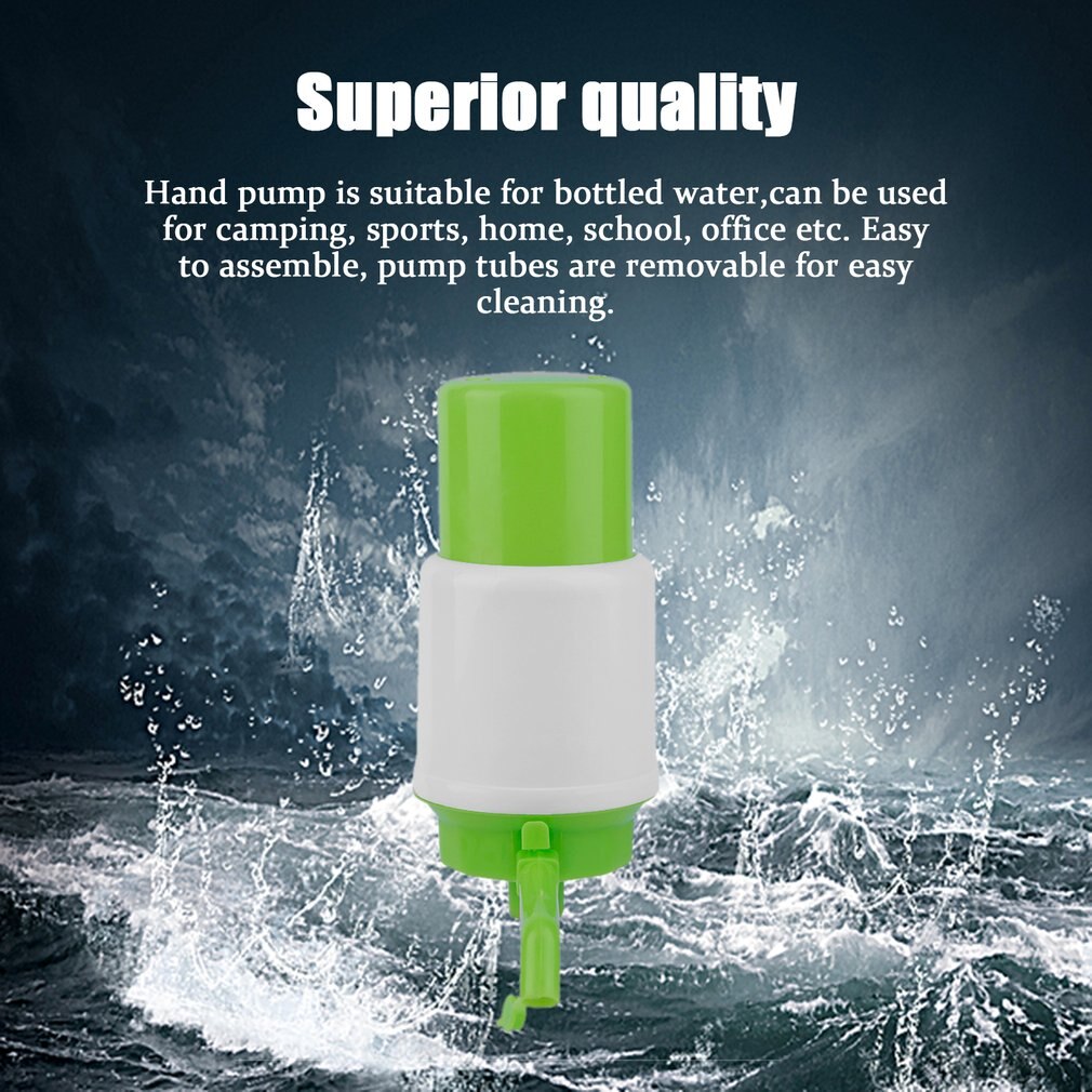 Dispensador de agua potable embotellada de 5 galones, Manual de presión, dispensador portátil, accesorios de barra de herramientas Levert