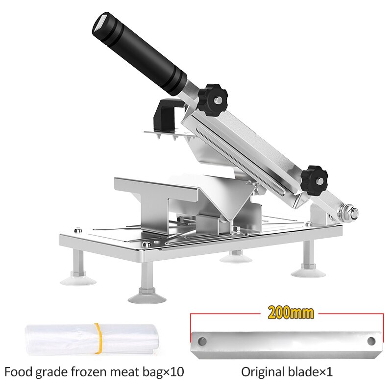 Manual Cold Meat Vegetable Slicer For Kitchen Accessories Stainless Steel Food Cutter Slicing Machine cocina овощерезка терка: 1 blade 10 bags