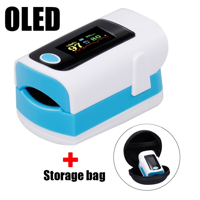 Carevas Bloed Zuurstof SPO2 Monitor Pulsoxymeter Z... Grandado