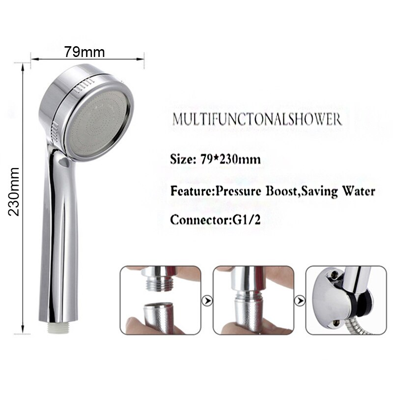 ZhangJi Badkamer SPA Douchekop 300 Super Druk Met... LovingPrices