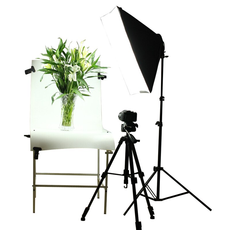 Photography Softbox Lighting Kit 50*70cm Four Socket Lamp Softbox E27 Lamp Holder Photo Soft Box For Photography Photo Studio