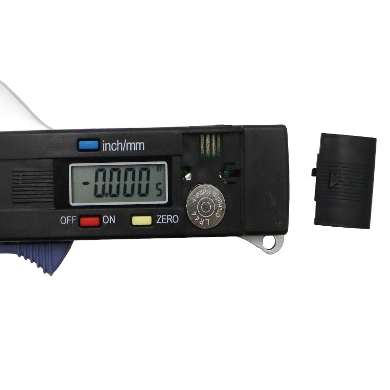 Jauge numérique d'épaisseur horizontale 0-25.4mm, micromètre de mesure de diamètre rond en métal, règle de perles pour bijoux 0.01mm
