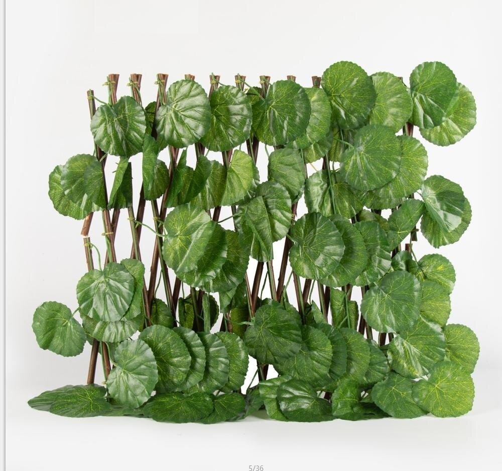 40 cm Artificial Plant Fence Eco-Friendly Indoor Garden Greenery Wall UV Protected Privacy Screen Outdoor Garden Fence Backyard: CB144-B hai
