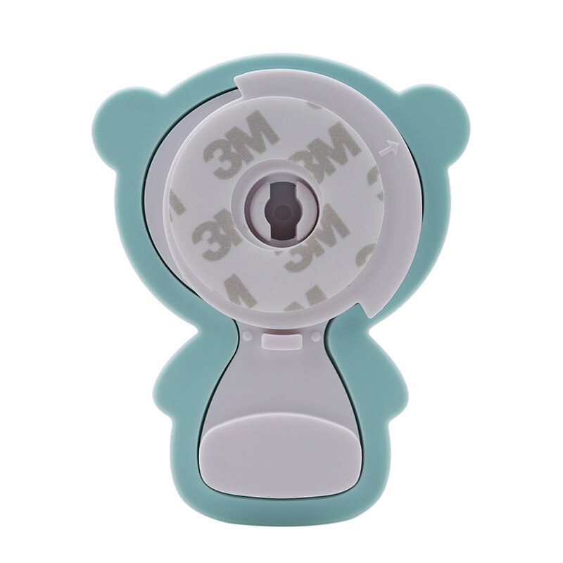 Tarjeta de seguridad creativa para puerta protección de dedos de niño Tarjeta de puerta Tope de puerta de silicona suave dibujos animados Tope de puerta por protectores para bordes y esquinas
