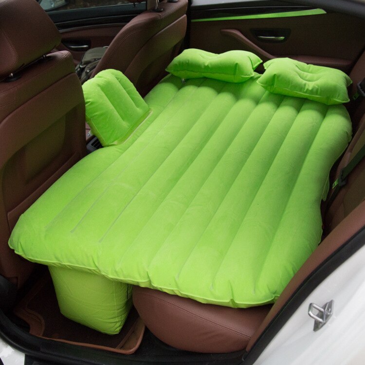 Car Bed, outdoor travel PVC flocking mattress, automotive inflatable bed