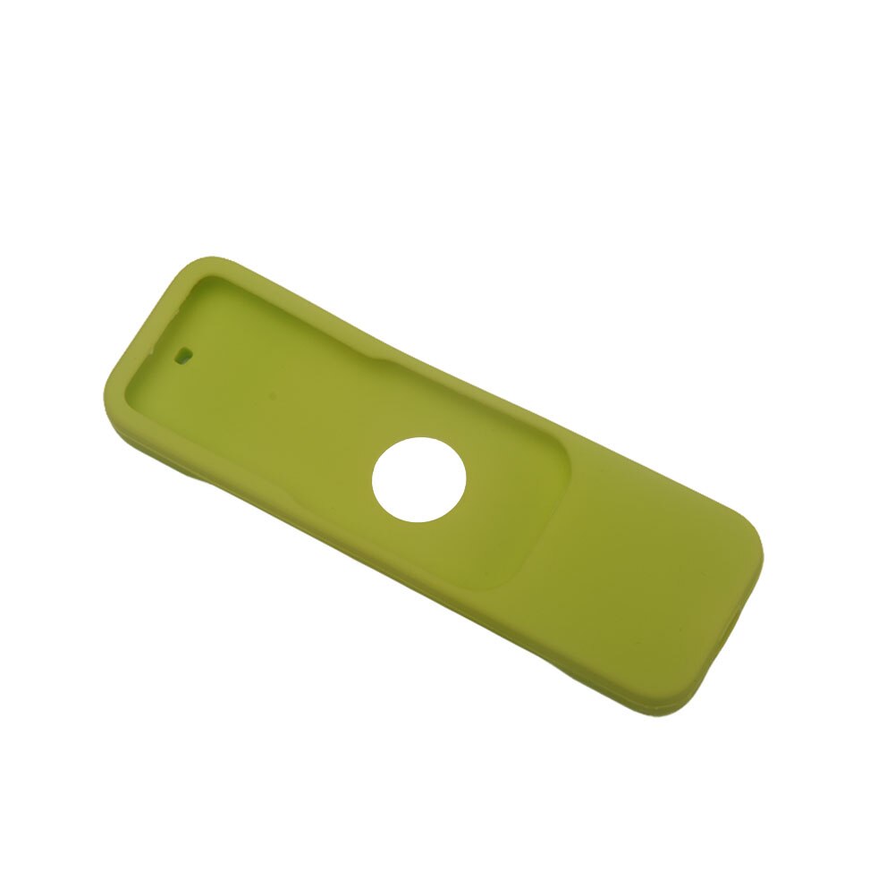 Siliconen Stofdicht Accessoires Afstandsbediening Cover Rechthoek Duurzame Beschermende Ergonomische Effen Anti Scratch Voor Apple Tv 4: green