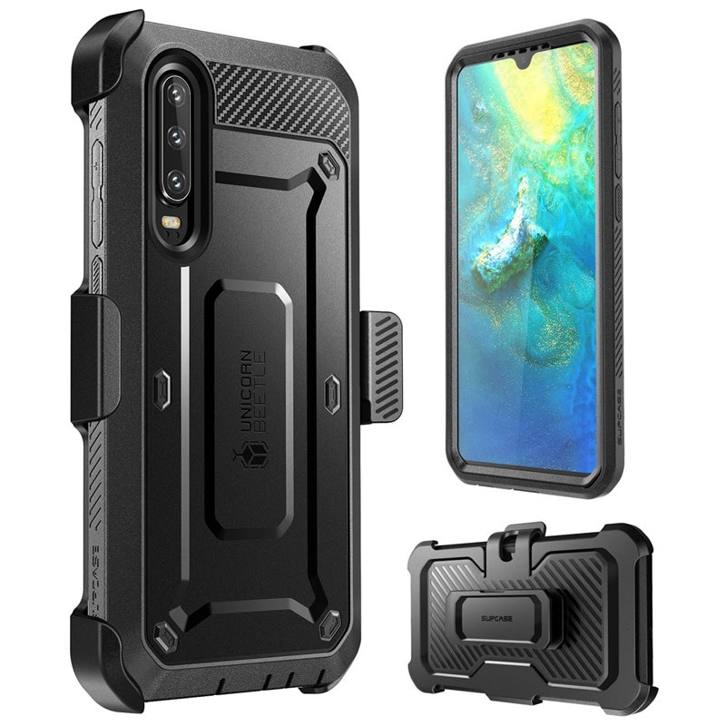 SUPCASE For Huawei P30 Case 6.1 inch (2019) UB Pro Heavy Duty Full-Body Rugged Cover with Built-in Screen Protector & Holster