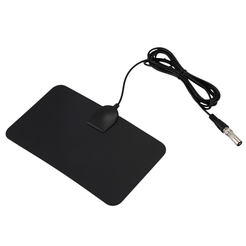 FGCLSY 4K 25DB haut Gain HD TV DTV boîte antenne de télévision numérique prise ue 50 Miles Booster actif intérieur antenne HD plate: Default Title