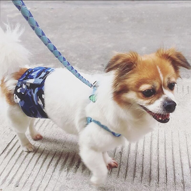 Katoen Hond Luiers Wasbaar Hond Sanitair Shorts Duurzaam Pet Broek Herbruikbare Puppy Luiers Anti-Intimidatie Huisdier Luier